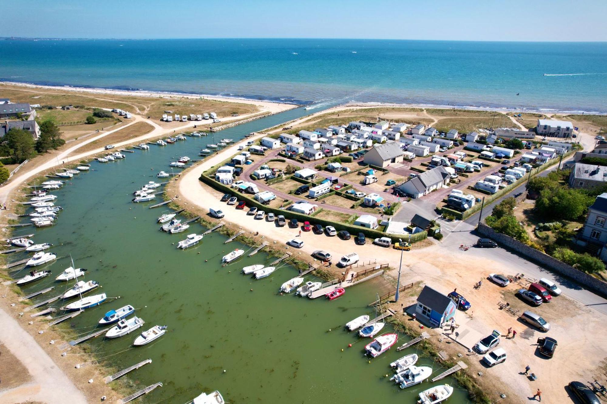 Camping La Sinope Quinéville Kültér fotó